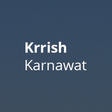 Krrish Karnawat